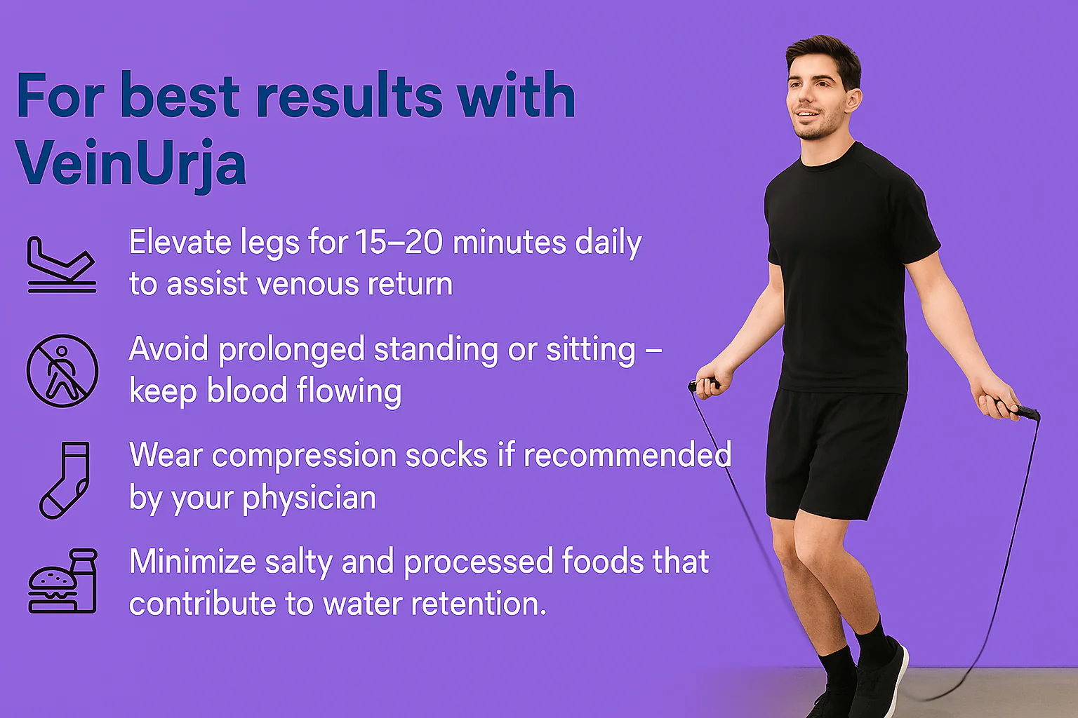 BBETTER VeinUrja - Ayurvedic Supplement for Varicose Vein Relief & Healthy Circulation - Image 5
